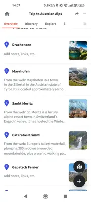 Wanderlog android App screenshot 6